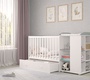 Кровать-трансформер Polini kids French 900 Teddy с комодом 