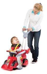 Weina 2151 Машинка Каталка с родительской ручкой 5 в 1