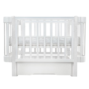 Детская кровать PITUSO Olivia маятник, ящик, автостенка