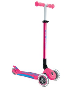 Трехколесный самокат Globber PRIMO FOLDABLE PLUS LIGHTS V2