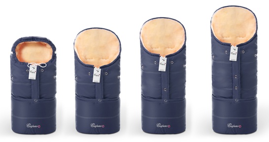 Зимний конверт в коляску Esspero Transformer (натуральная 100% шерсть)