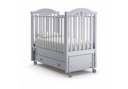 Кровать Nuovita Lusso swing с маятником и колесами