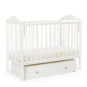 Кровать BEBIZARO CLASSIC с маятником и ящиком