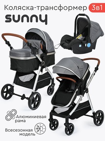 Детская коляска-трансформер Tomix Sunny 3 в 1