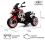 Детский электромотоцикл Rivertoys М111БХ