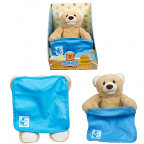 Детская игрушка 1TOY Мишка играет в прятки 