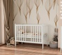 Кровать Lunna Lika Exclusive с маятником на колесах, съемные рейки 
