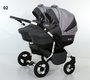 Детская коляска 2 в 1 Verdi Twin для двойни