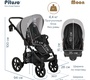 Коляска PITUSO MOON 2 в 1