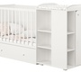 Кровать-трансформер детская Polini kids Ameli 800, с комодом