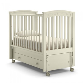 Кровать Nuovita Perla solo swing с маятником и ящиком