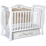 Кровать Кедр Olivia 1 маятник, мягкая спинка 