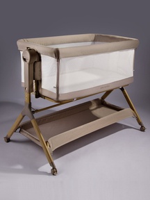 Приставная люлька AmaroBaby Care с укачиванием 