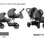 Коляска для двойни Bebetto42 Сomfort 3 в 1 с автокреслами 
