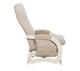 Кресло-качалка с пуфом Milli Кьяра с карманами (наклон спинки)