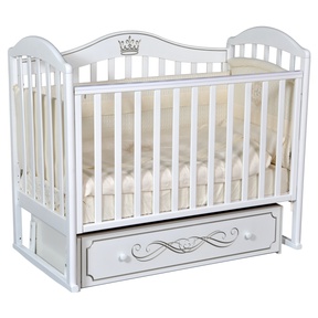 Детская кровать Антел Анита 99 с маятником и ящиком  