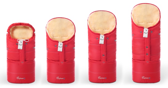 Зимний конверт в коляску Esspero Transformer (натуральная 100% шерсть)