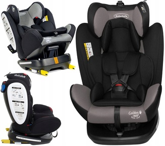 Детское автокресло Babysafe Golden 360 поворотное с isofix 