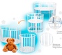 Кровать Sweet Baby Delizia V2 9 в 1 круг/овал 