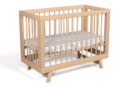 Детская кровать Lilla Aria с доп бортиком и матрасиком 