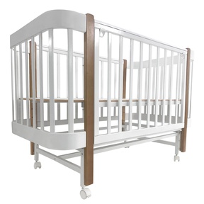 Детская кровать Indigo Italiano Baby маятник, колеса, расширение до 140 см