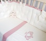 Набор бортиков в кроватку Ecoline Cherry Flower (11 пред.)