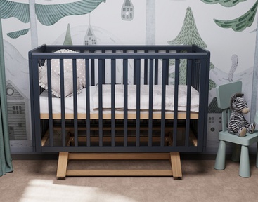 Детская кровать Incanto ANNIKEN New маятник, автостенка 