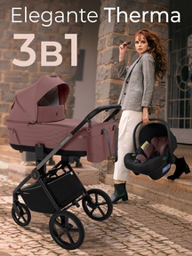 Детская коляска Sweet baby Elegante Therma SBL 3в1