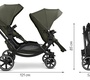 Коляска для двойни ABC-Design Zoom 2 прогулочная