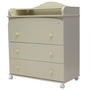 Комод пеленальный Топотушки Каролина 800/3 (арт. 80)