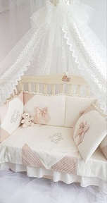 Набор в кроватку для новорожденных Ecoline Alicia