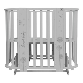 Кровать детская Sweet Baby Arte 5в1 с расширением до 140 см 