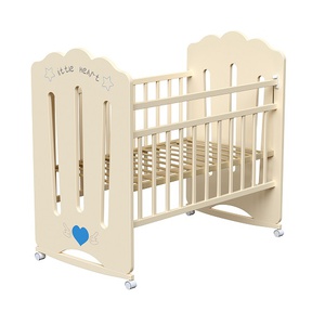 Кровать ВДК LITTLE HEART колесо- качалка