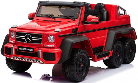 Детский электромобиль Barty Mercedes-Benz G63-AMG 4WD шестиколесный  (ЛИЦЕНЗИОННАЯ МОДЕЛЬ)