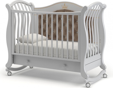 Кровать Гандылян Габриэлла Люкс Плюс (колесо качалка, ящик)