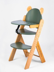 Стул для кормления Amarobaby ECO BEAR растущий