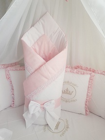 Конверт одеяло на выписку Ecoline Amanda (3 предмета)