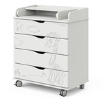 Пеленальный комод PITUSO ЖИРАФИК