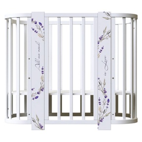 Детская кровать Indigo Baby Line 5 в 1 с маятником