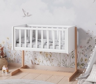 Детская колыбелька Incanto Lunna LITTLE MOON с матрасиком 