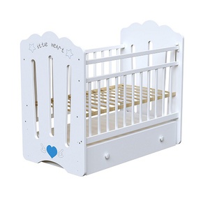 Детская кровать ВДК LITTLE HEART маятник, ящик