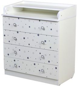 Комод Фея 1580 с рисунком 