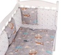 Комплект AmaroBaby Premium в кроватку 18 предметов (6+12 подушек-бортиков) разные расцветки