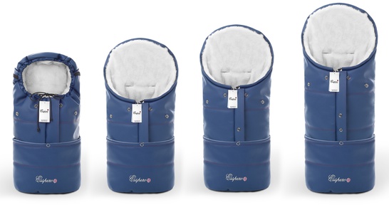 Конверт в коляску Esspero Transformer Arctic (натуральная 100% шерсть)