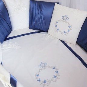 Бортики в кроватку Ecoline Paula