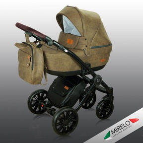 Детская легкая коляска Mirelo Bonita Natural 3 в 1