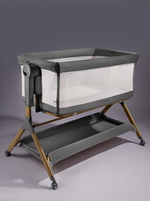 Приставная люлька AmaroBaby Care с укачиванием 