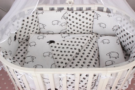 Комплект AmaroBaby в кроватку 19 предметов