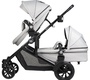 Коляска для двойни Farfello Silva Duo трансформер 2 в 1