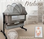 Детская кроватка BubaGO Meluna 5в1 с качанием 